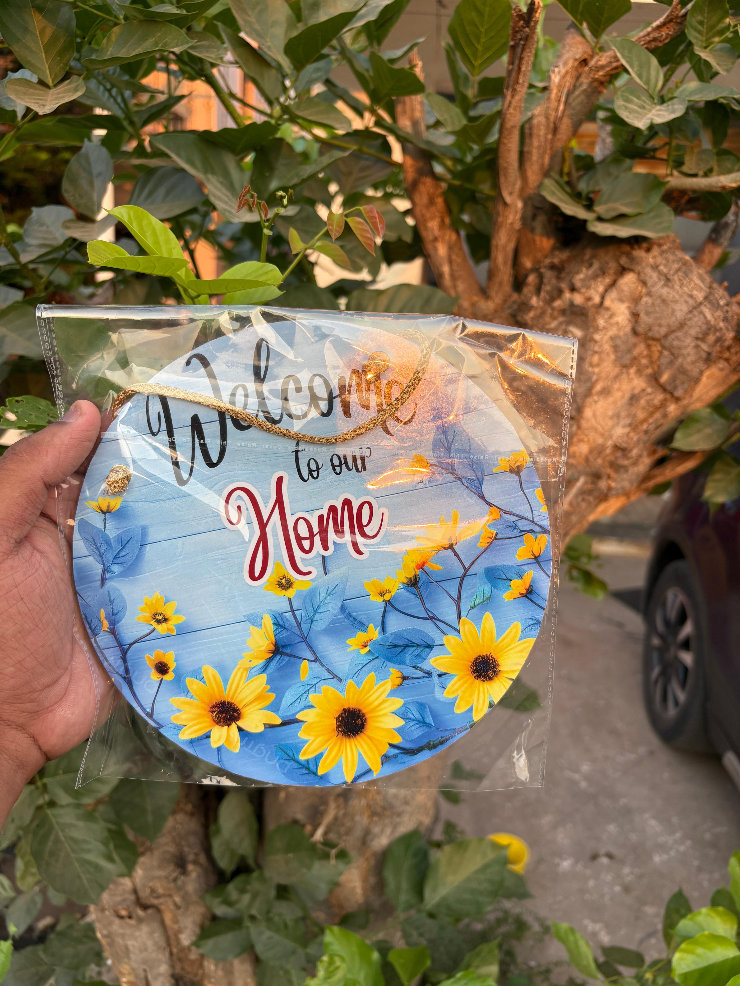 Welcome Home Hanging Board