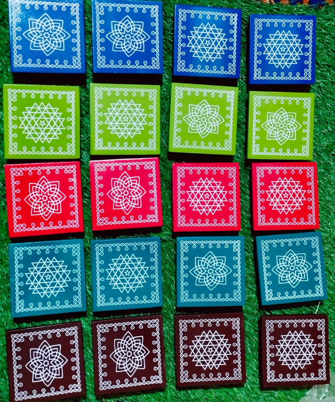 Mandala Art Coasters
